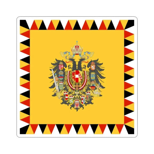 Imperial Standard of an Archduke of Austria 1894-1915 (Austria) STICKER Vinyl Kiss-Cut Decal 2 Inch White - The Sticker Space