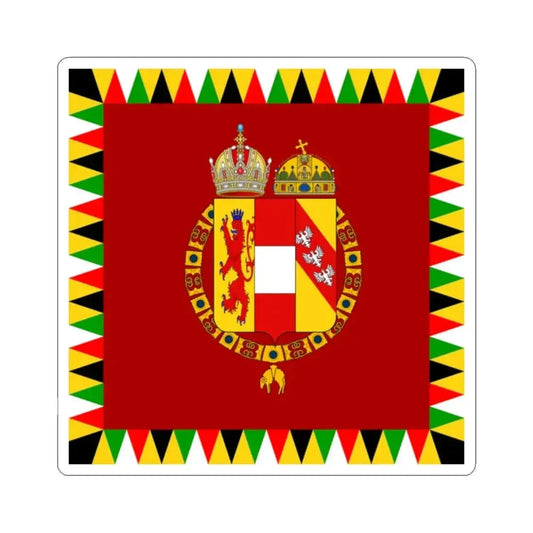 Imperial Standard of Austria-Hungary 1915-1918 (Austria) STICKER Vinyl Kiss-Cut Decal 2 Inch White - The Sticker Space
