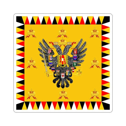 Imperial Standard of Austria-Hungary Before 1915 (Austria) STICKER Vinyl Kiss-Cut Decal 3 Inch White - The Sticker Space