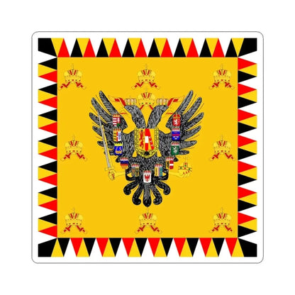 Imperial Standard of Austria-Hungary Before 1915 (Austria) STICKER Vinyl Kiss-Cut Decal 6 Inch White - The Sticker Space
