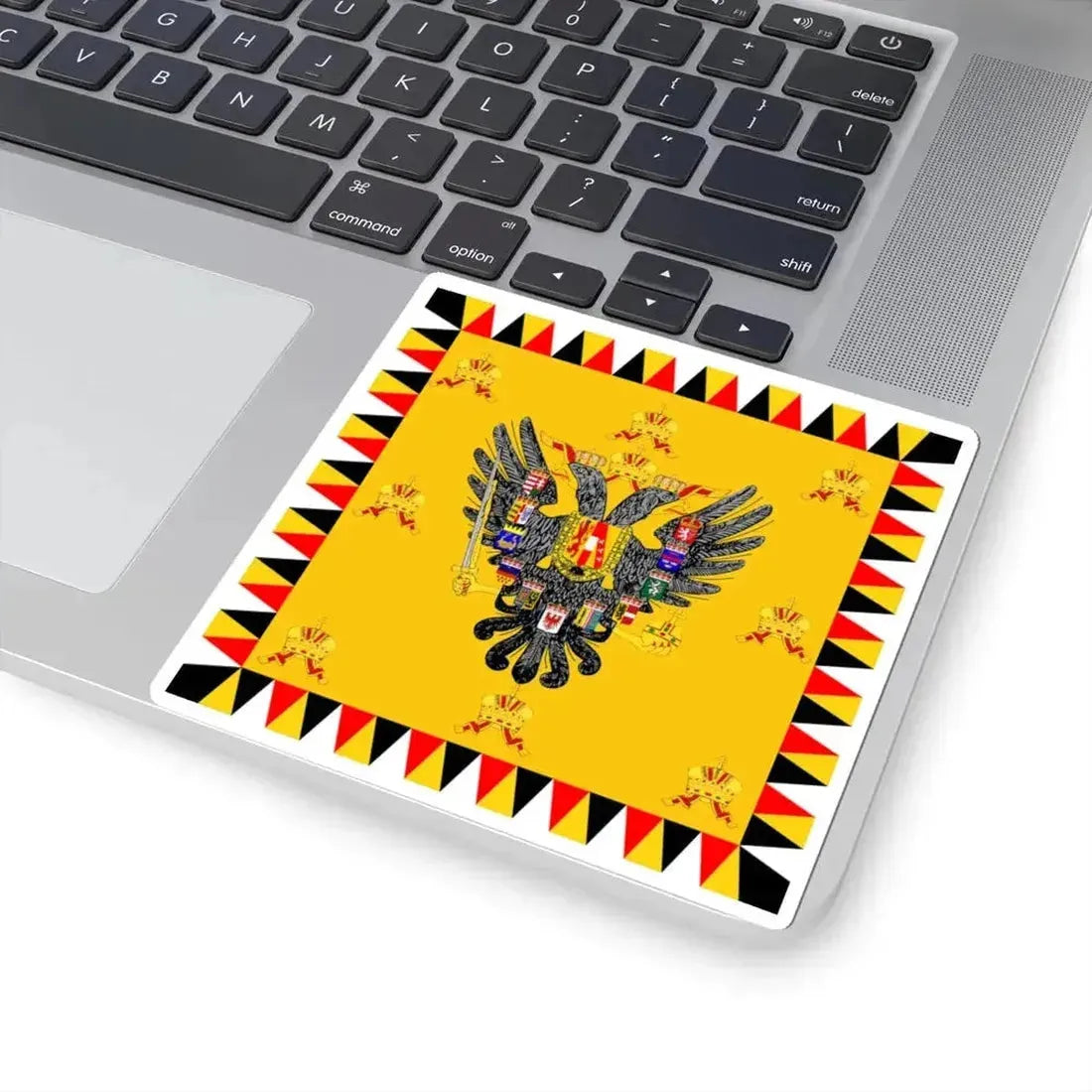 Imperial Standard of Austria-Hungary Before 1915 (Austria) STICKER Vinyl Kiss-Cut Decal - The Sticker Space