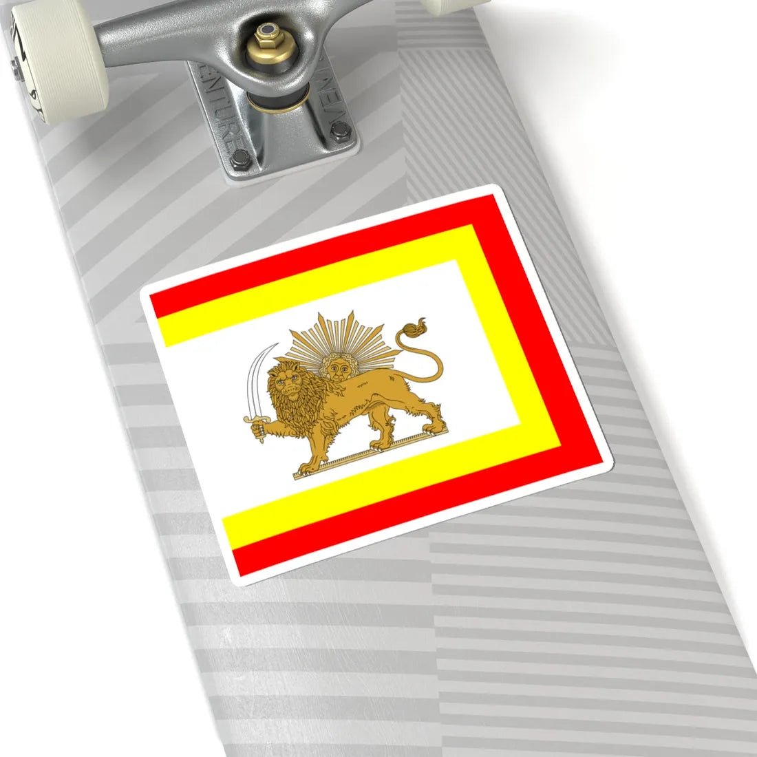 Imperial Standard of Persia 1906-1910 (Iran) STICKER Vinyl Kiss-Cut Decal - The Sticker Space
