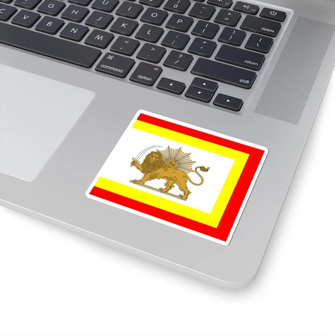 Imperial Standard of Persia 1906-1910 (Iran) STICKER Vinyl Kiss-Cut Decal - The Sticker Space