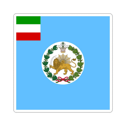 Imperial Standard of Persia 1910-1925 (Iran) STICKER Vinyl Kiss-Cut Decal 3 Inch White - The Sticker Space