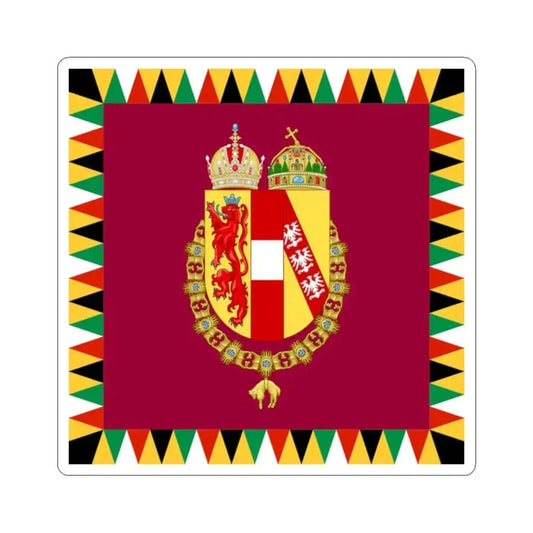 Imperial Standard of the Emperor of Austria 1915-1918 (Austria) STICKER Vinyl Kiss-Cut Decal 2 Inch White - The Sticker Space