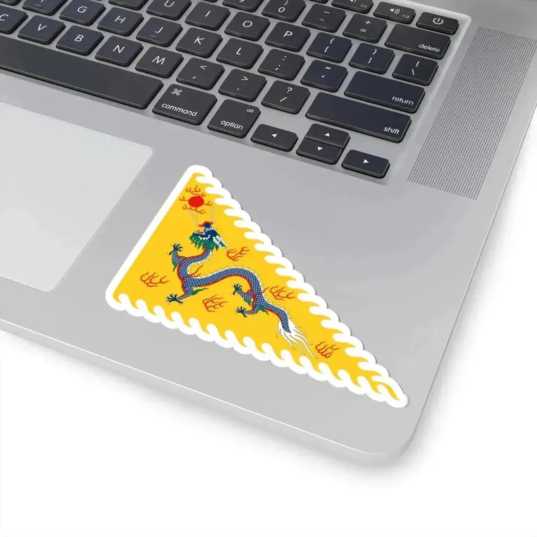 Imperial standard of the Qing Emperor (China) STICKER Vinyl Kiss-Cut Decal - The Sticker Space
