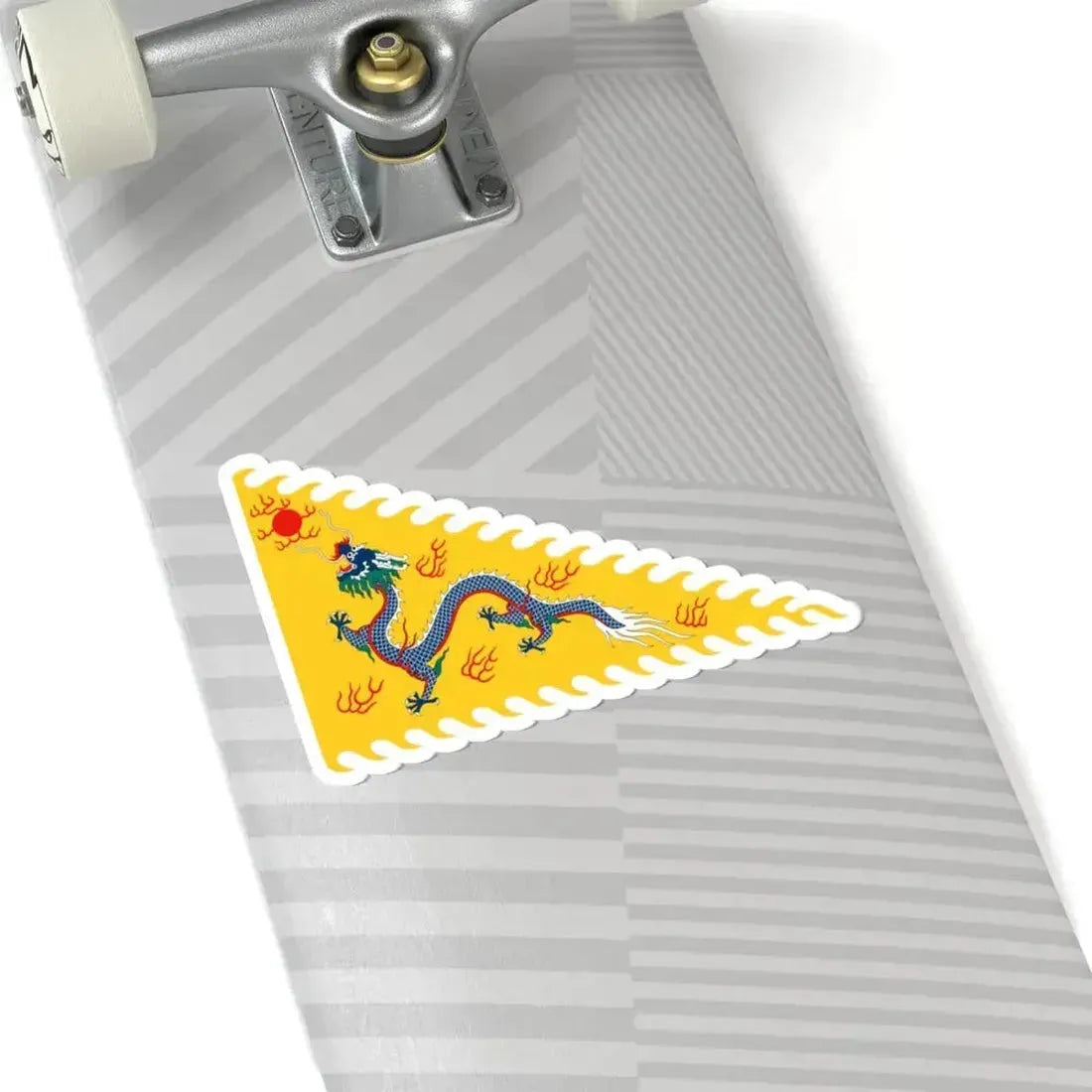 Imperial standard of the Qing Emperor (China) STICKER Vinyl Kiss-Cut Decal - The Sticker Space