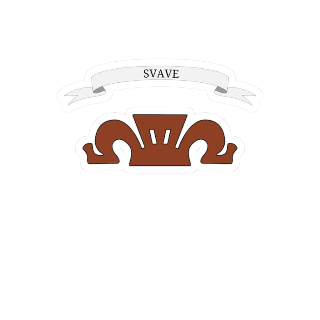 Impresa di papa Leone X (Italy) (Coat of Arms) STICKER Vinyl Kiss-Cut Decal 2 Inch White - The Sticker Space