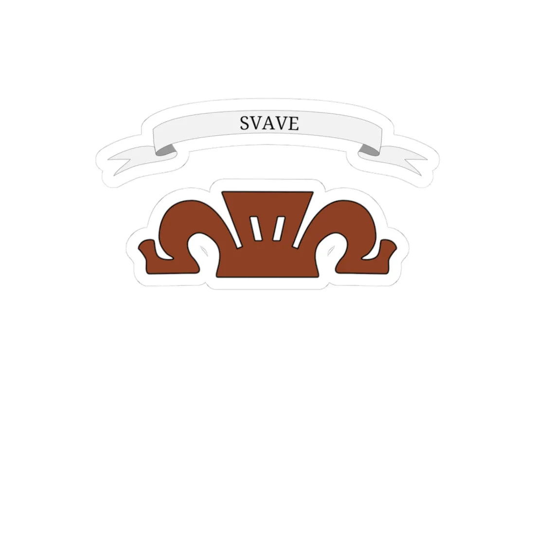 Impresa di papa Leone X (Italy) (Coat of Arms) STICKER Vinyl Kiss-Cut Decal 3 Inch White - The Sticker Space