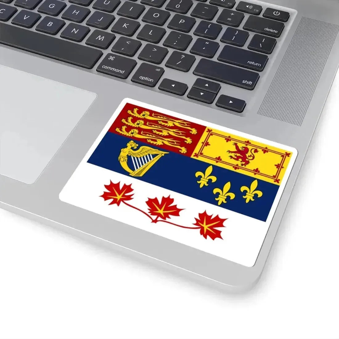 Improved Royal Standard of Canada (Canada) STICKER Vinyl Kiss-Cut Decal - The Sticker Space