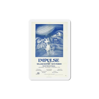 Impulse 1974 Movie Poster Refrigerator Magnet - The Sticker Space