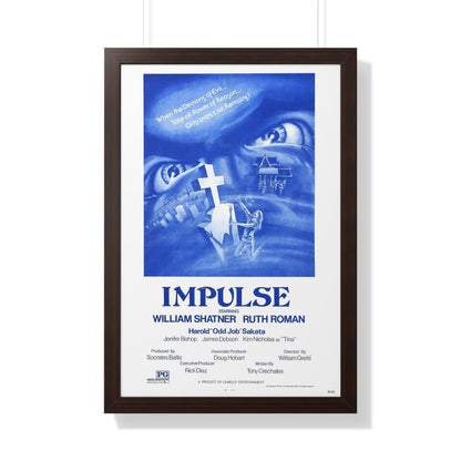 IMPULSE 1984 - Framed Movie Poster-20" x 30"-The Sticker Space