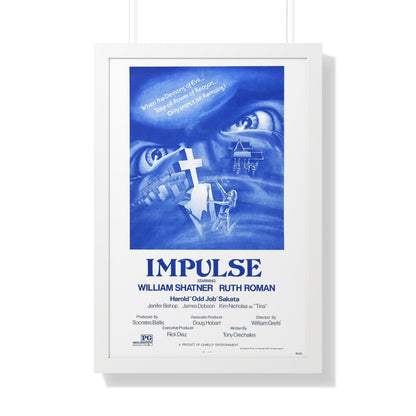 IMPULSE 1984 - Framed Movie Poster-20" x 30"-The Sticker Space