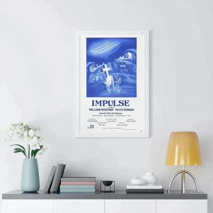 IMPULSE 1984 - Framed Movie Poster - The Sticker Space