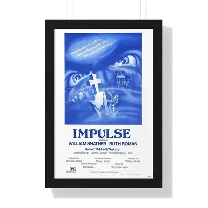 IMPULSE 1984 - Framed Movie Poster - The Sticker Space