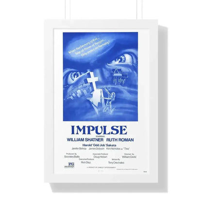 IMPULSE 1984 - Framed Movie Poster - The Sticker Space