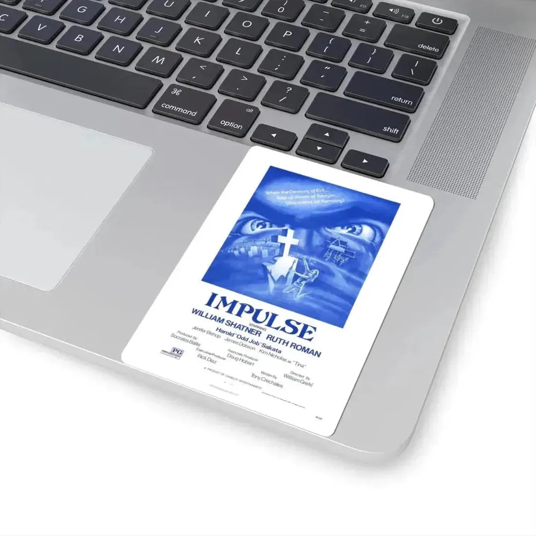 IMPULSE 1984 Movie Poster - STICKER Vinyl Kiss-Cut Decal - The Sticker Space