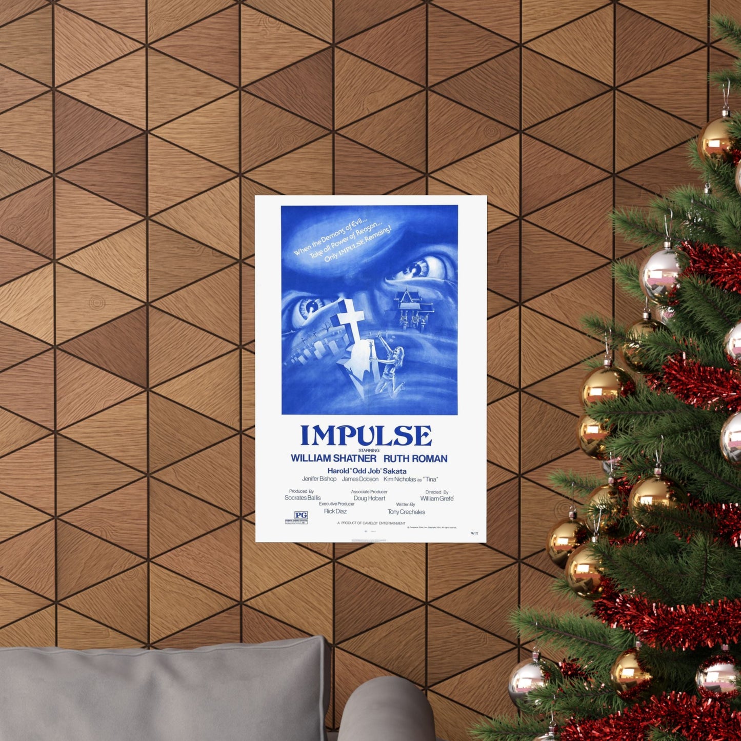 IMPULSE 1984 - Paper Movie Poster-The Sticker Space