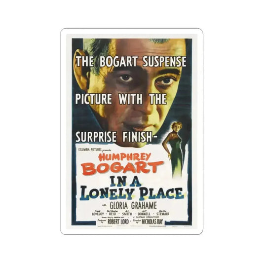 In a Lonely Place 1950 Movie Poster - STICKER Vinyl Kiss-Cut Decal 2 Inch White - The Sticker Space