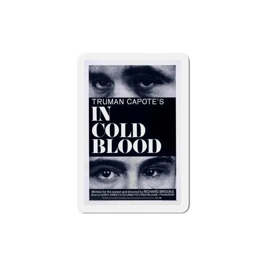 In Cold Blood 1967 Movie Poster Refrigerator Magnet 4 Inch - The Sticker Space