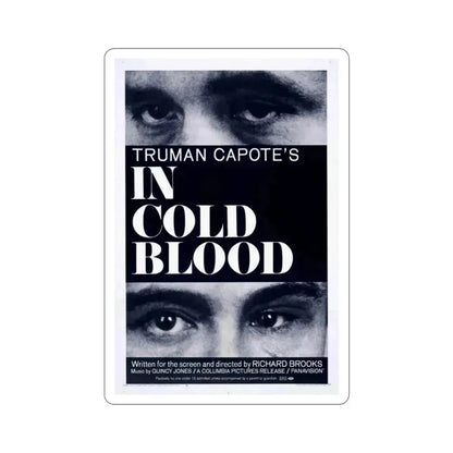 In Cold Blood 1967 Movie Poster STICKER Vinyl Die-Cut Decal 3 Inch - The Sticker Space