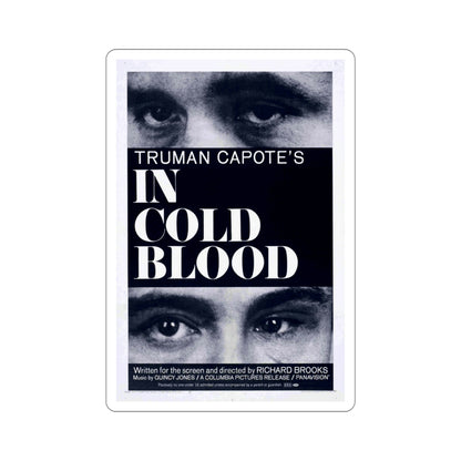 In Cold Blood 1967 Movie Poster STICKER Vinyl Die-Cut Decal-5 Inch-The Sticker Space