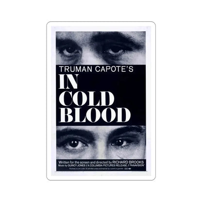 In Cold Blood 1967 Movie Poster STICKER Vinyl Die-Cut Decal - The Sticker Space
