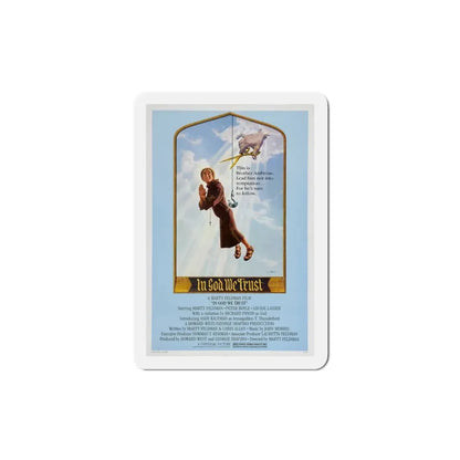 In God We Trust 1980 Movie Poster Refrigerator Magnet 4 Inch - The Sticker Space