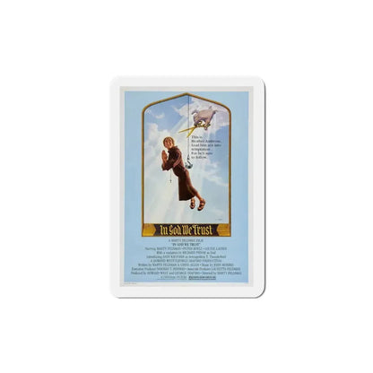 In God We Trust 1980 Movie Poster Refrigerator Magnet 5 Inch - The Sticker Space