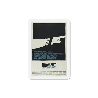 In Harm's Way 1965 Movie Poster Refrigerator Magnet - The Sticker Space