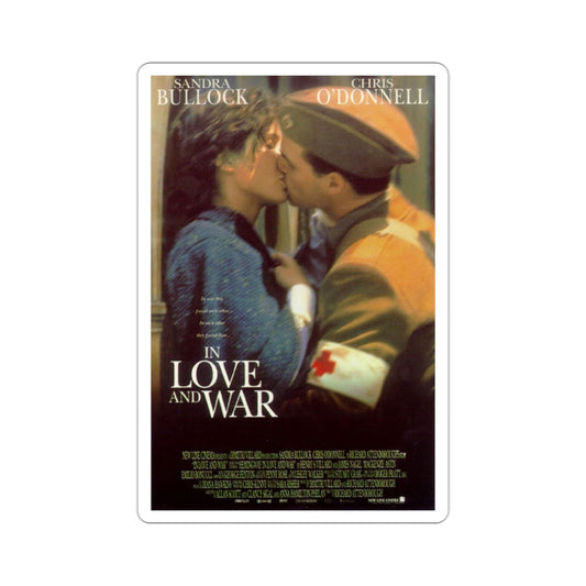 In Love And War 1996 Movie Poster STICKER Vinyl Die-Cut Decal-2 Inch-The Sticker Space