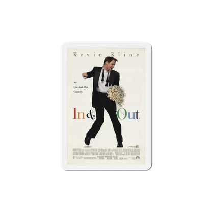 In & Out 1997 Movie Poster Refrigerator Magnet - The Sticker Space