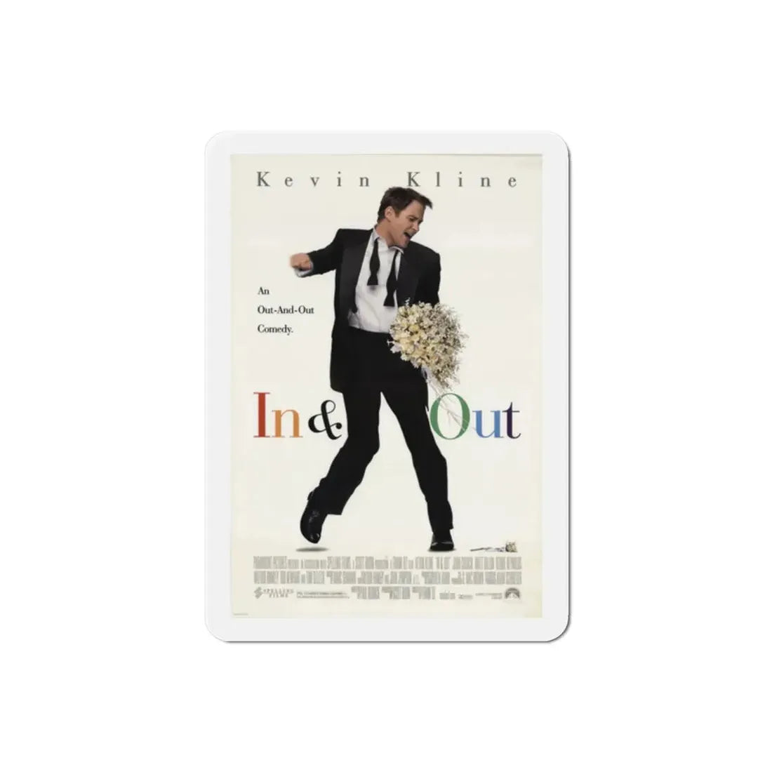 In & Out 1997 Movie Poster Refrigerator Magnet - The Sticker Space