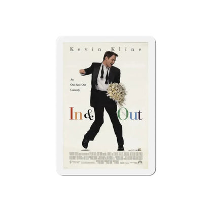 In & Out 1997 Movie Poster Refrigerator Magnet - The Sticker Space