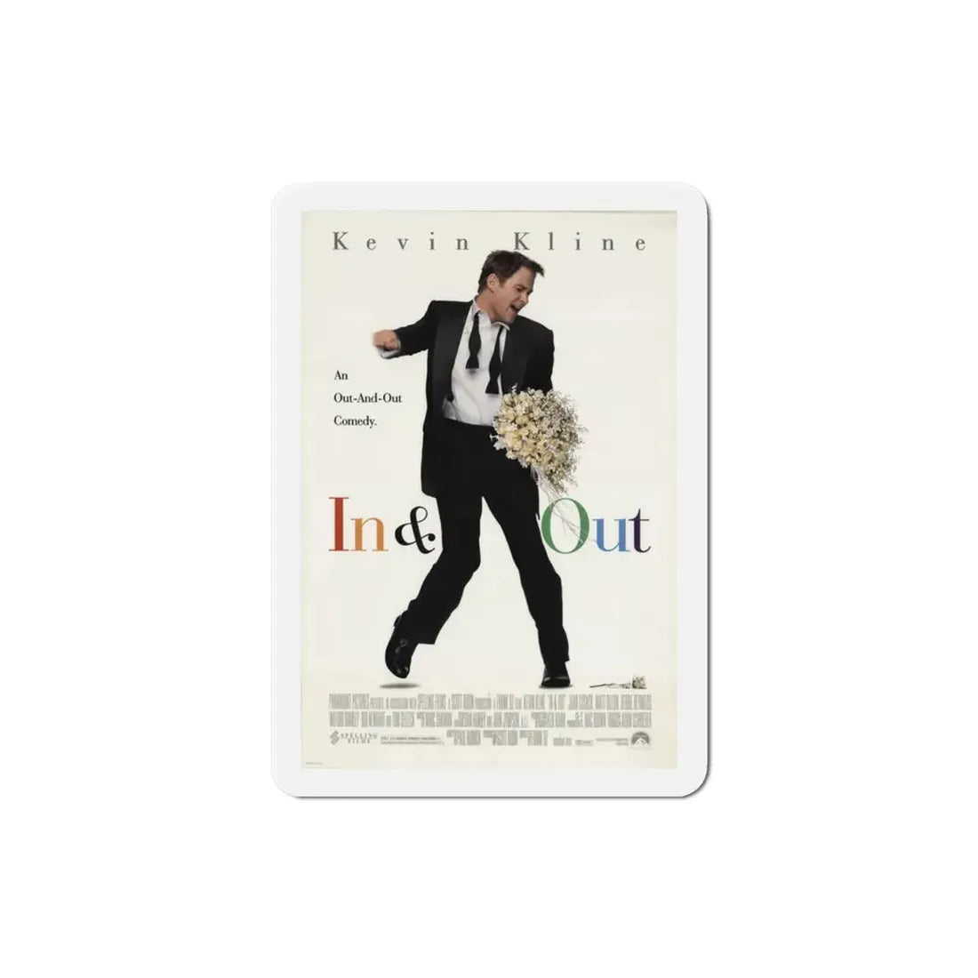In & Out 1997 Movie Poster Refrigerator Magnet - The Sticker Space