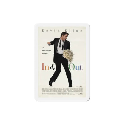 In & Out 1997 Movie Poster Refrigerator Magnet - The Sticker Space