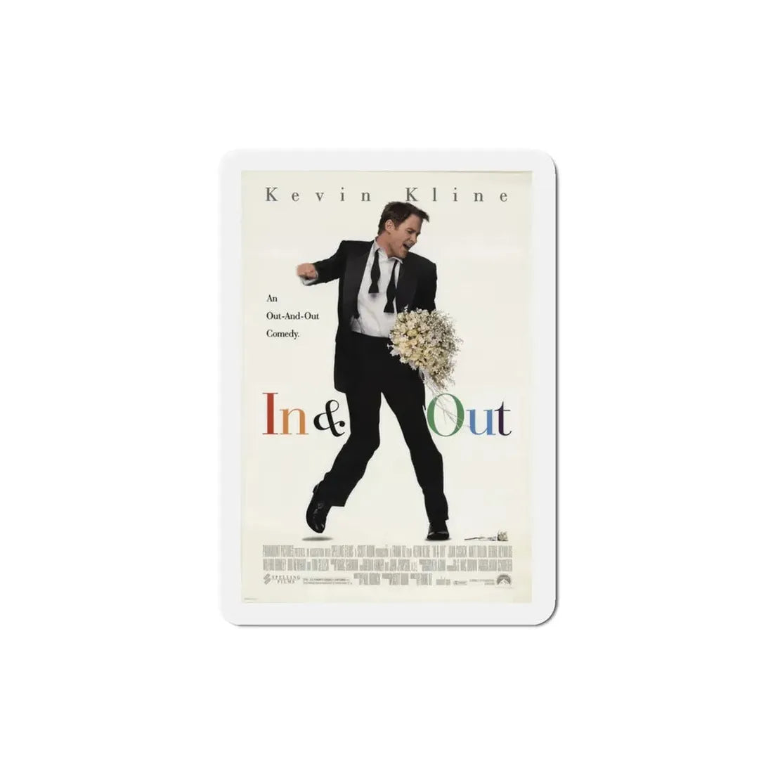 In & Out 1997 Movie Poster Refrigerator Magnet - The Sticker Space