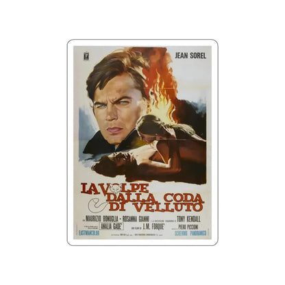 IN THE EYE OF THE HURRICANE 1971 Movie Poster STICKER Vinyl Die-Cut Decal - The Sticker Space