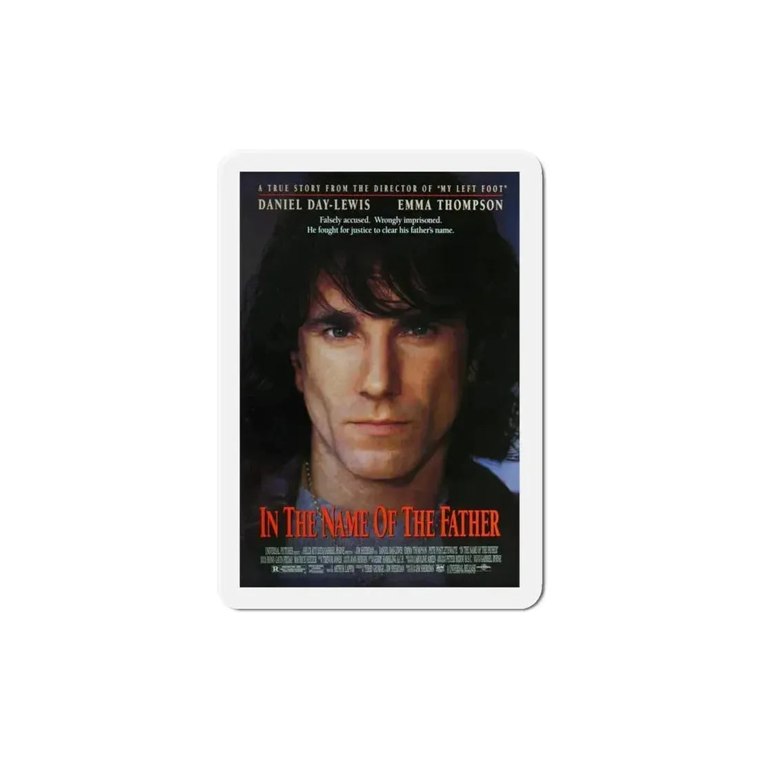In the Name of the Father 1993 Movie Poster Refrigerator Magnet 5 Inch - The Sticker Space