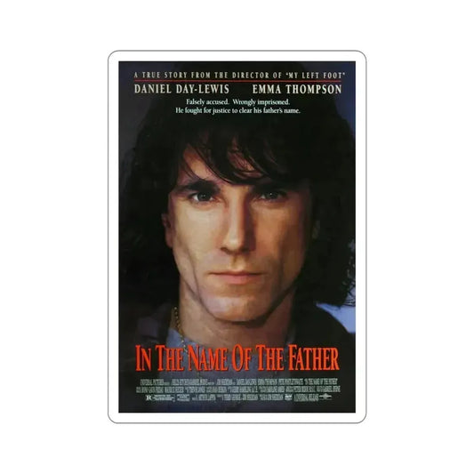 In the Name of the Father 1993 Movie Poster STICKER Vinyl Die-Cut Decal 6 Inch - The Sticker Space
