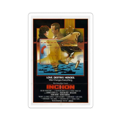 Inchon 1982 Movie Poster STICKER Vinyl Die-Cut Decal 3 Inch - The Sticker Space