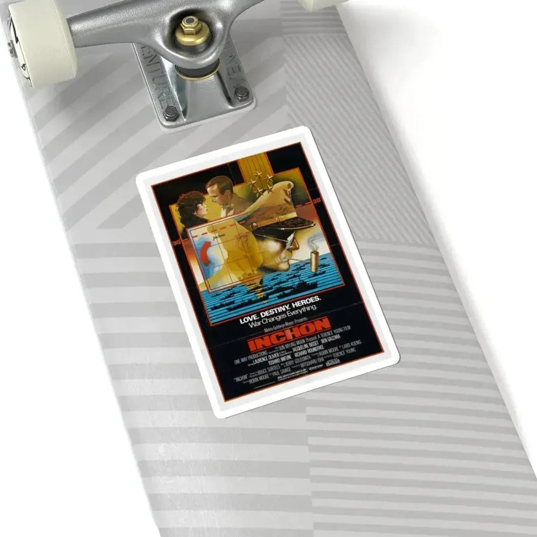 Inchon 1982 Movie Poster - STICKER Vinyl Kiss-Cut Decal - The Sticker Space