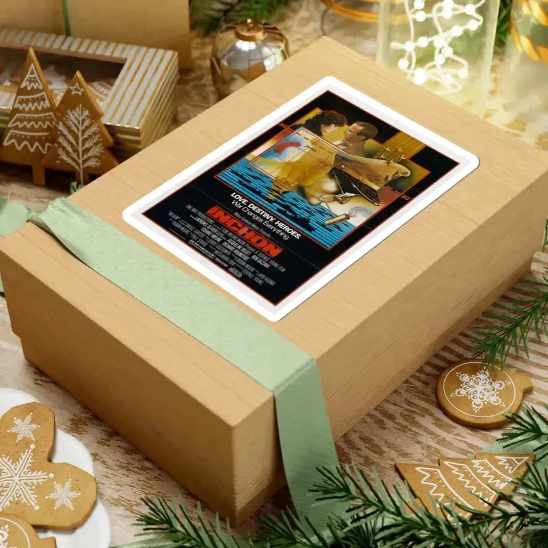 Inchon 1982 Movie Poster - STICKER Vinyl Kiss-Cut Decal - The Sticker Space