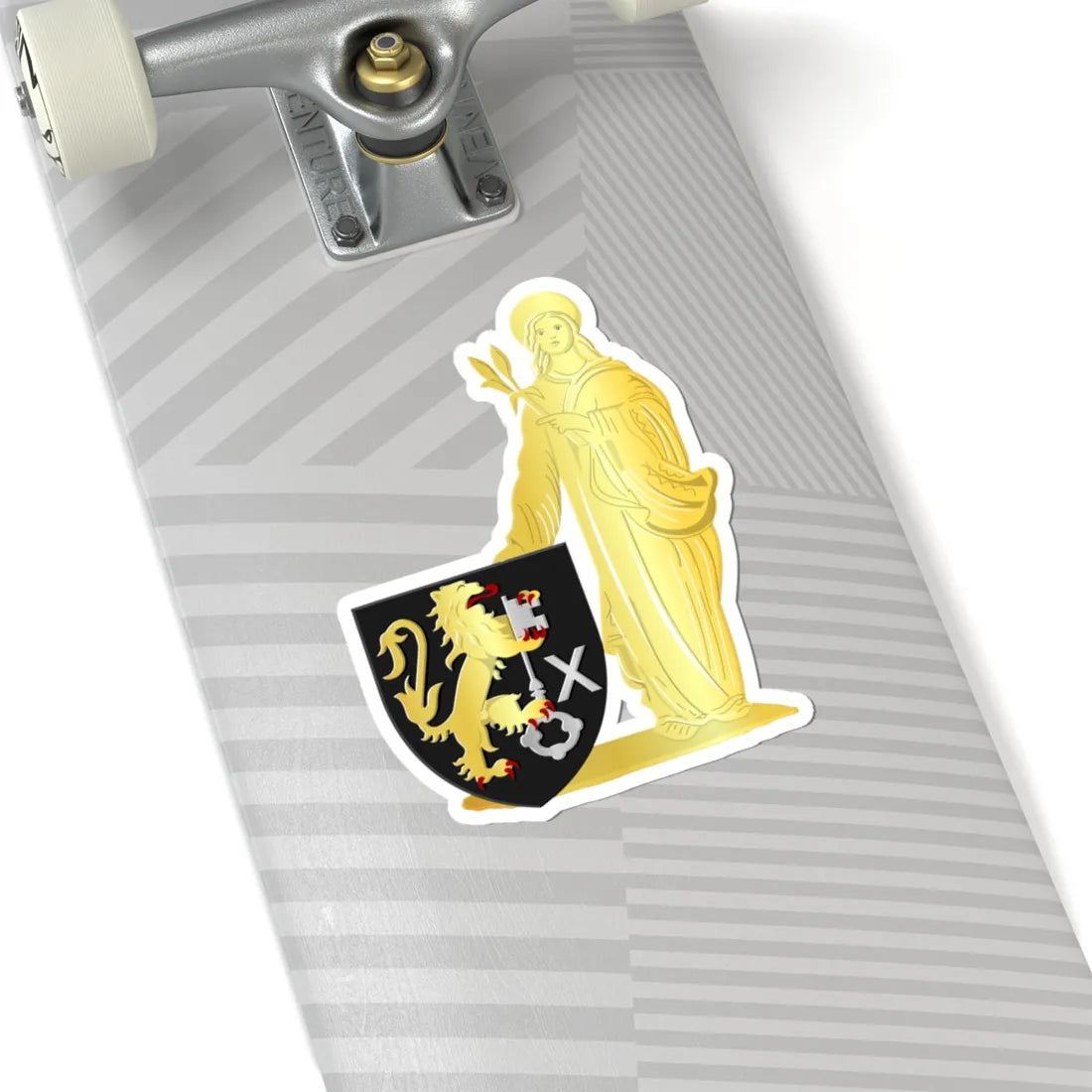 Incourt wapen (Belgium) (Coat of Arms) STICKER Vinyl Kiss-Cut Decal - The Sticker Space
