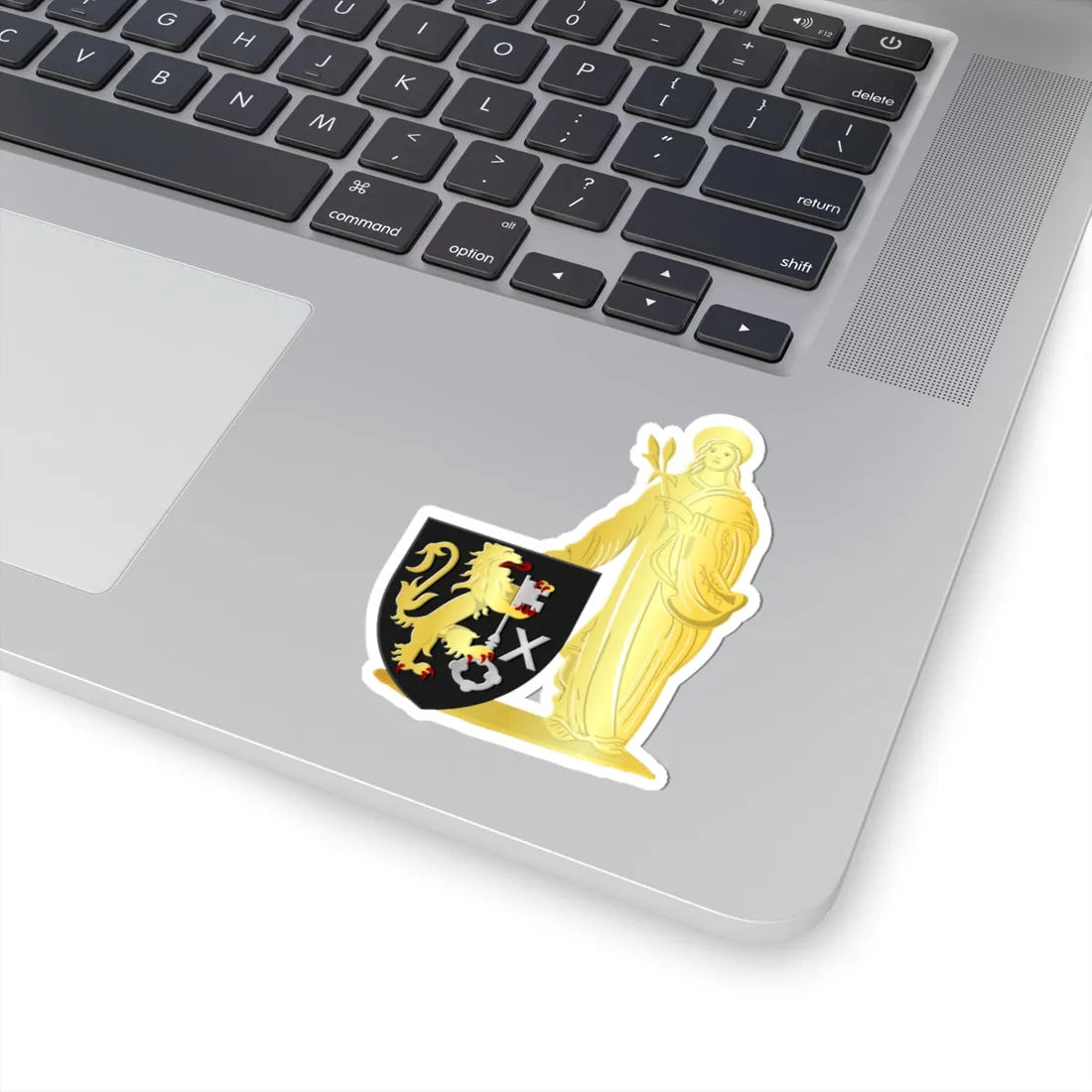Incourt wapen (Belgium) (Coat of Arms) STICKER Vinyl Kiss-Cut Decal - The Sticker Space