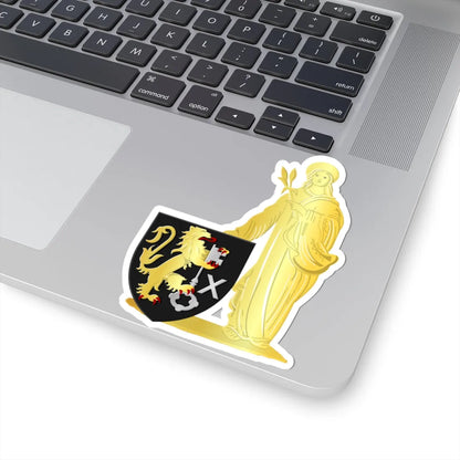 Incourt wapen (Belgium) (Coat of Arms) STICKER Vinyl Kiss-Cut Decal - The Sticker Space