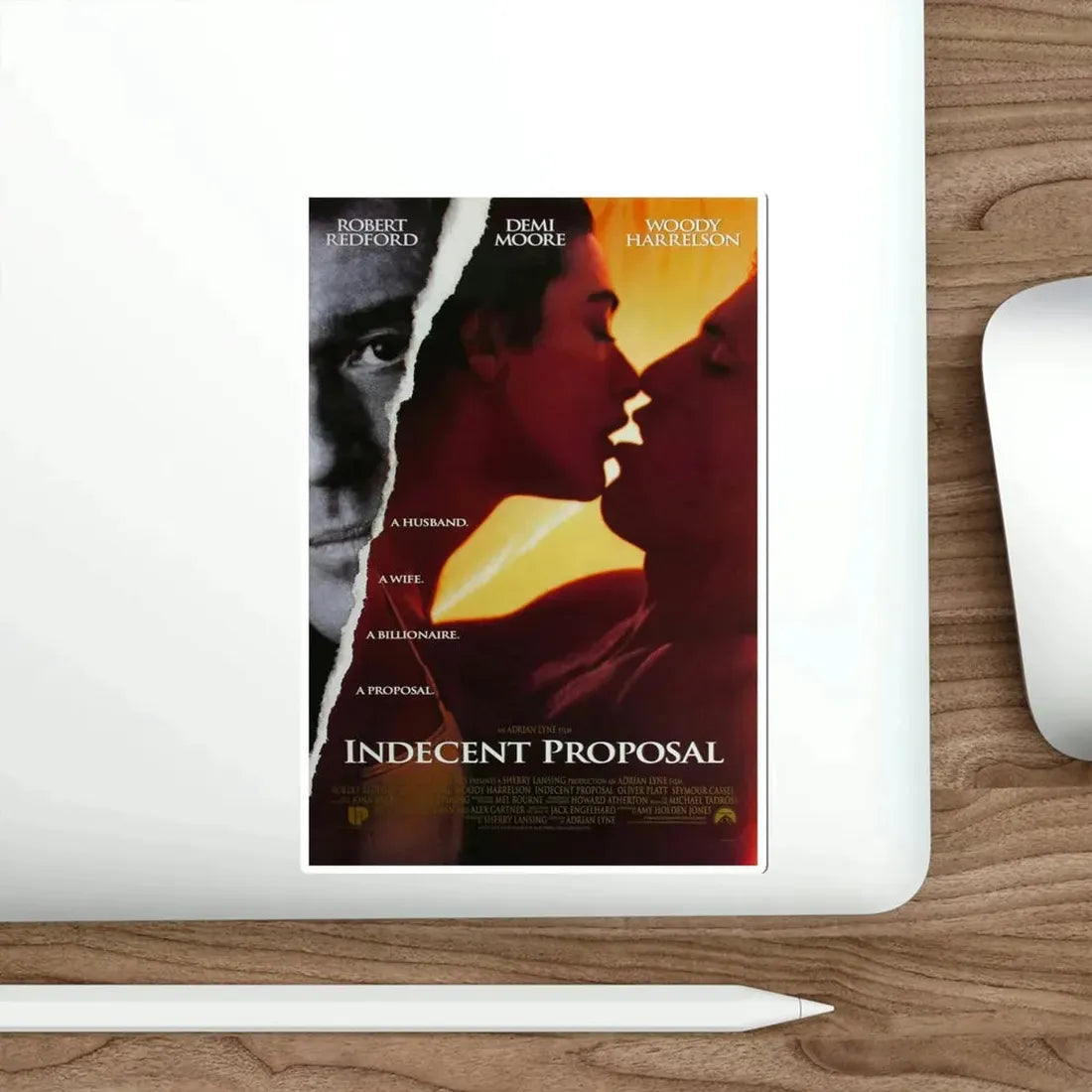 Indecent Proposal 1993 Movie Poster STICKER Vinyl Die-Cut Decal - The Sticker Space