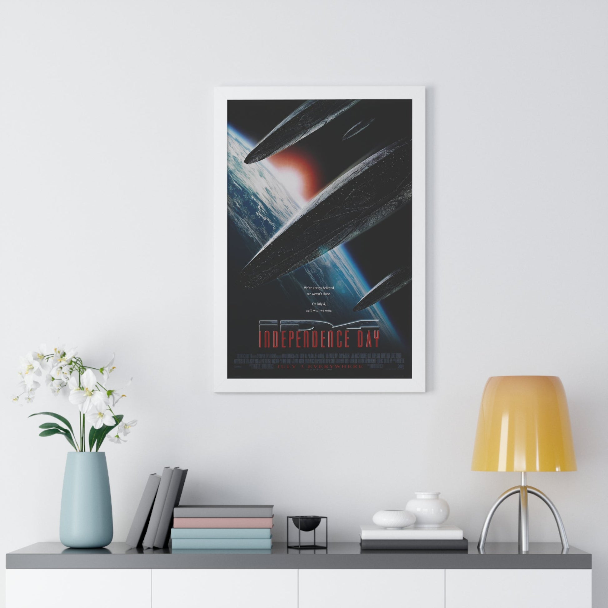 INDEPENDENCE DAY 1996 - Framed Movie Poster-The Sticker Space