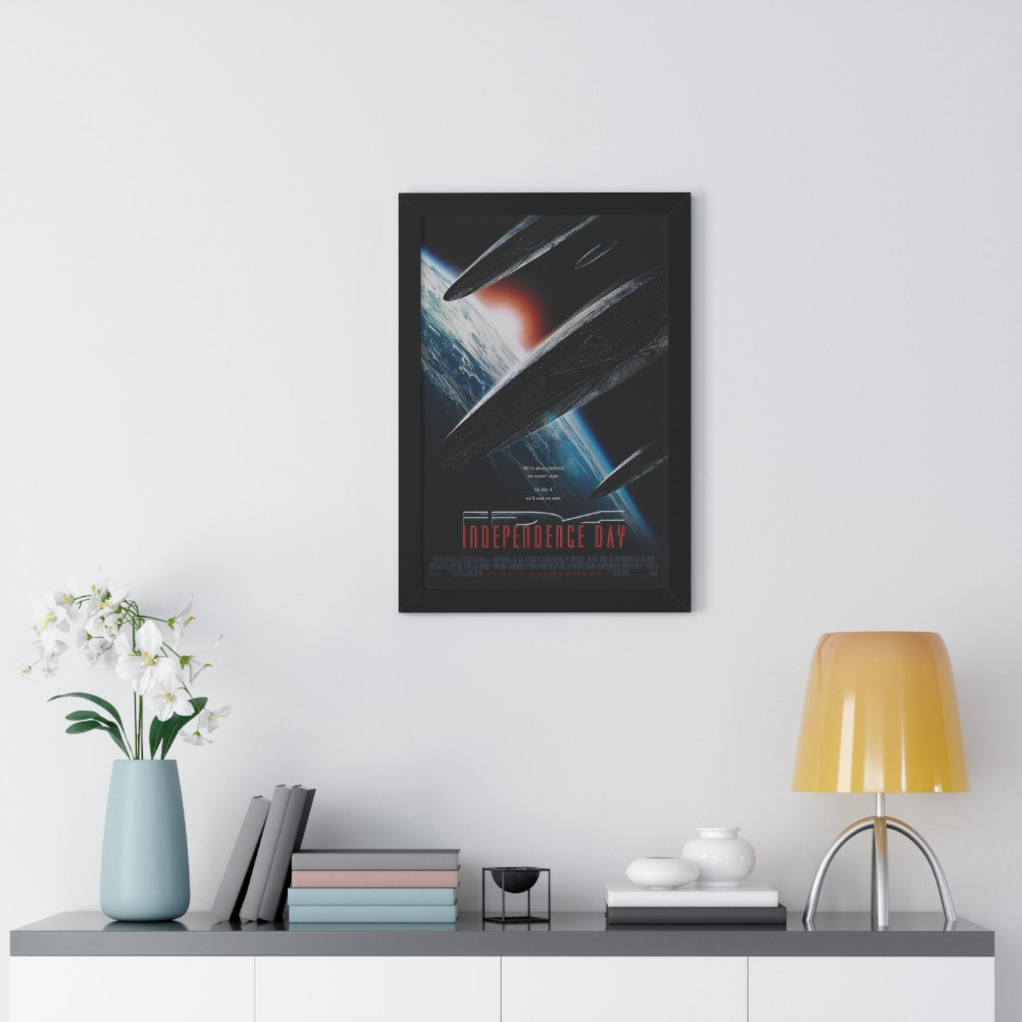 INDEPENDENCE DAY 1996 - Framed Movie Poster-The Sticker Space