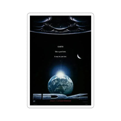 Independence Day 1996 Movie Poster STICKER Vinyl Die-Cut Decal 6 Inch - The Sticker Space